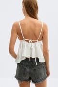 Studs singlet - Blanc cassé
