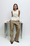 Peplum top - Gardenia