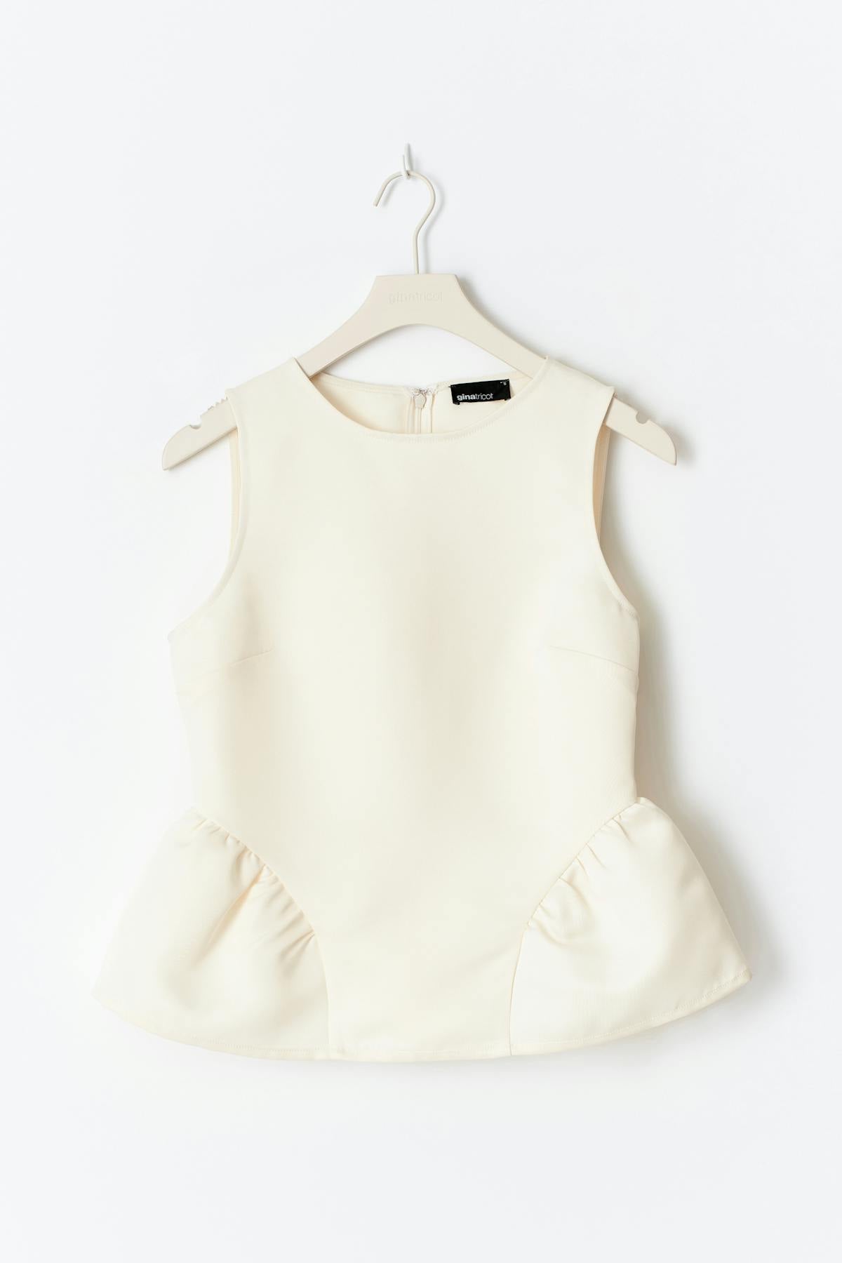 Peplum top - Gardenia