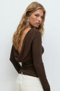 Open back top - Creme