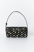 Studded shoulder bag
