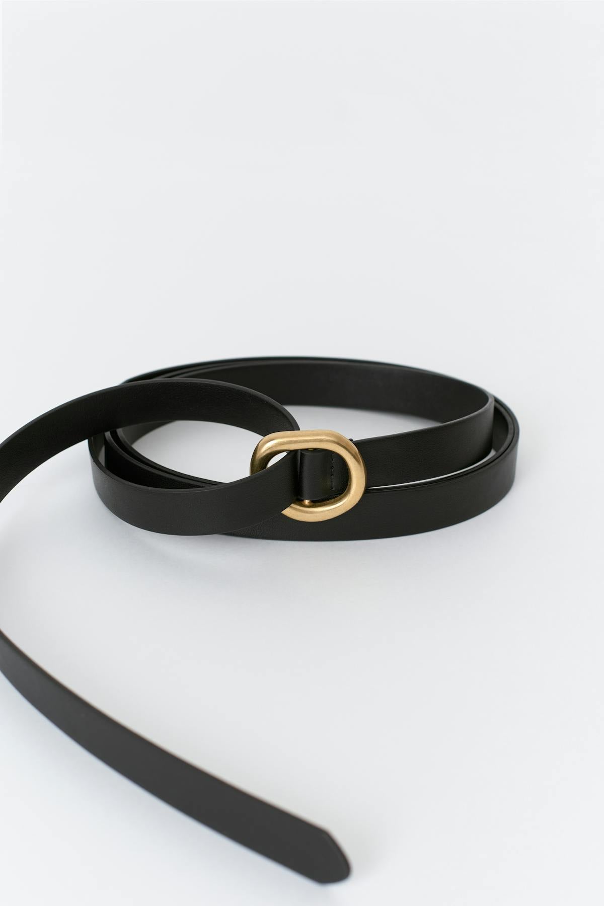 Wrap around belt - Black/silver