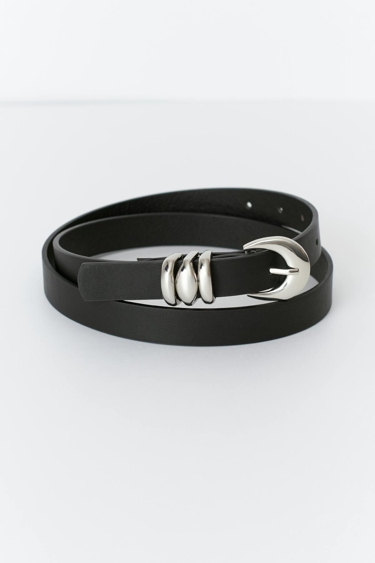 Detail hip belt - Black/silver