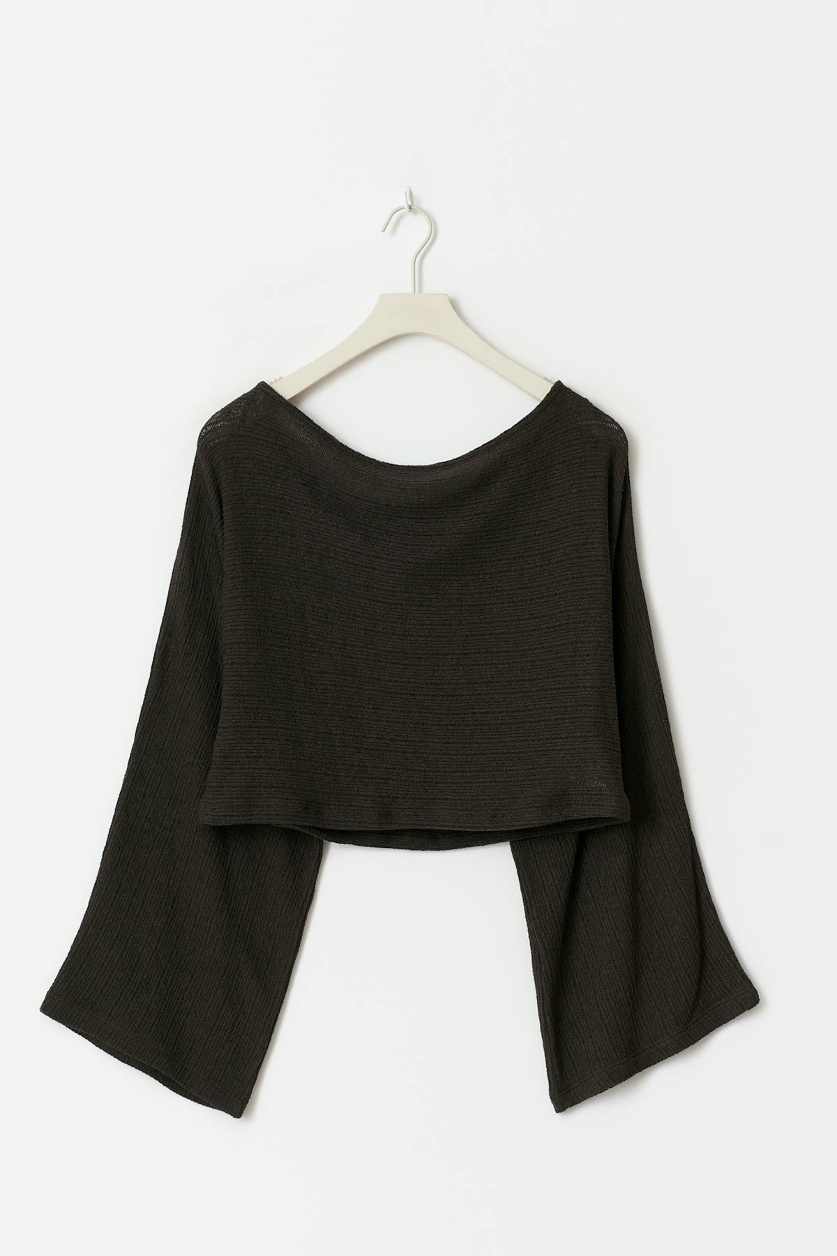 Wide sleeve top - Blanc cassé