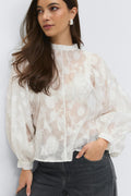 Structured blouse - Noir