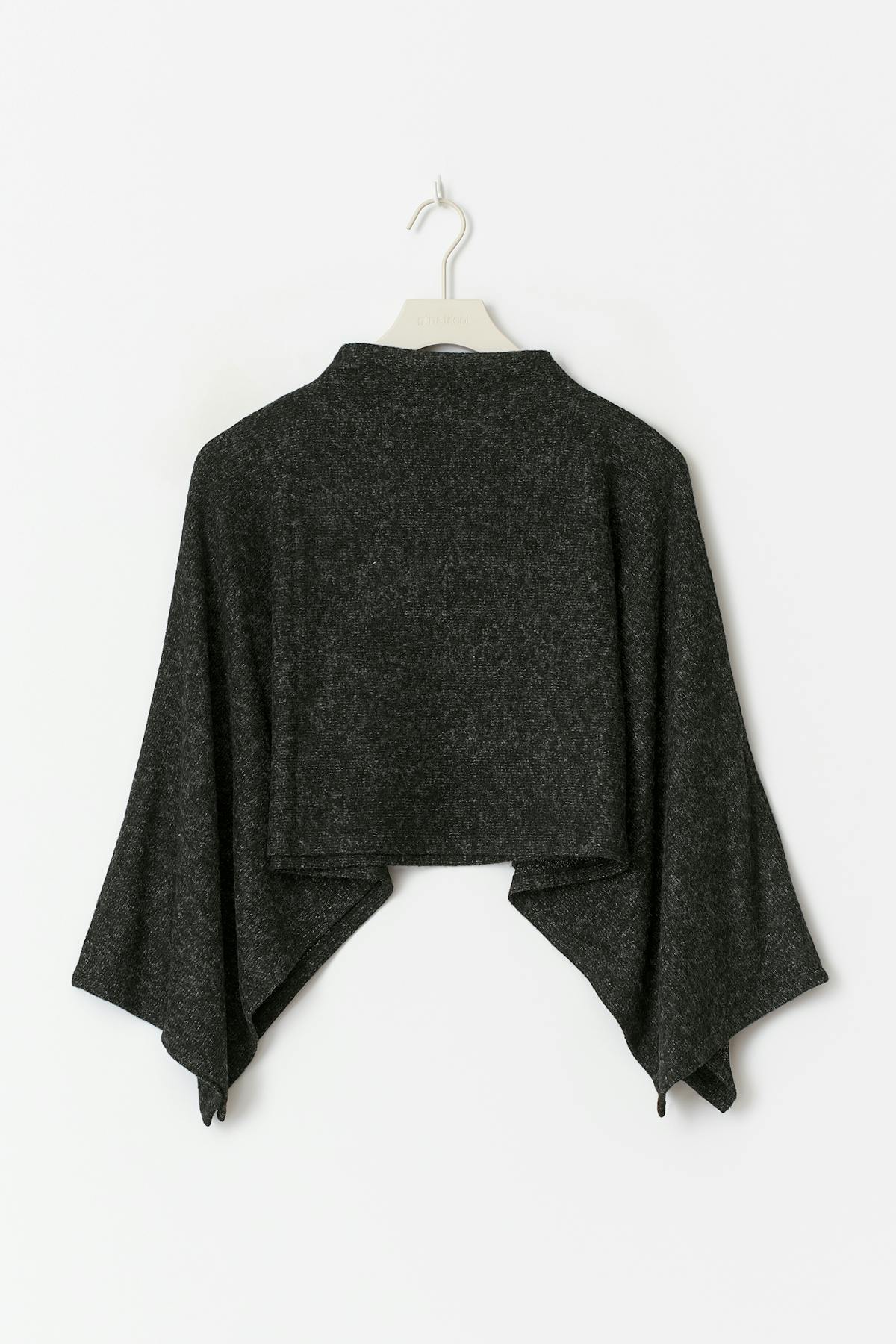 Soft cape - Grey melange