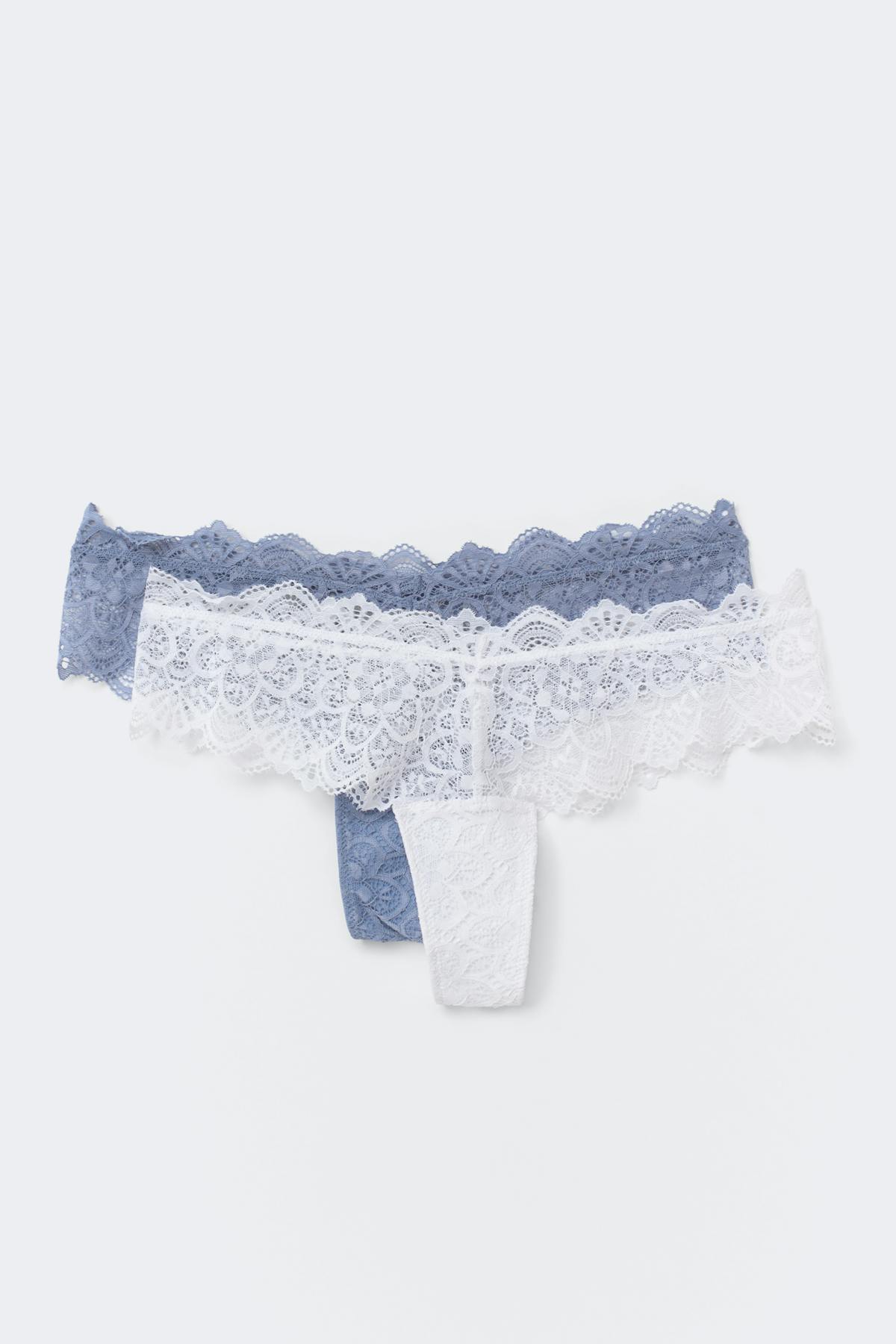 2-pack lace brazilian - Multi black