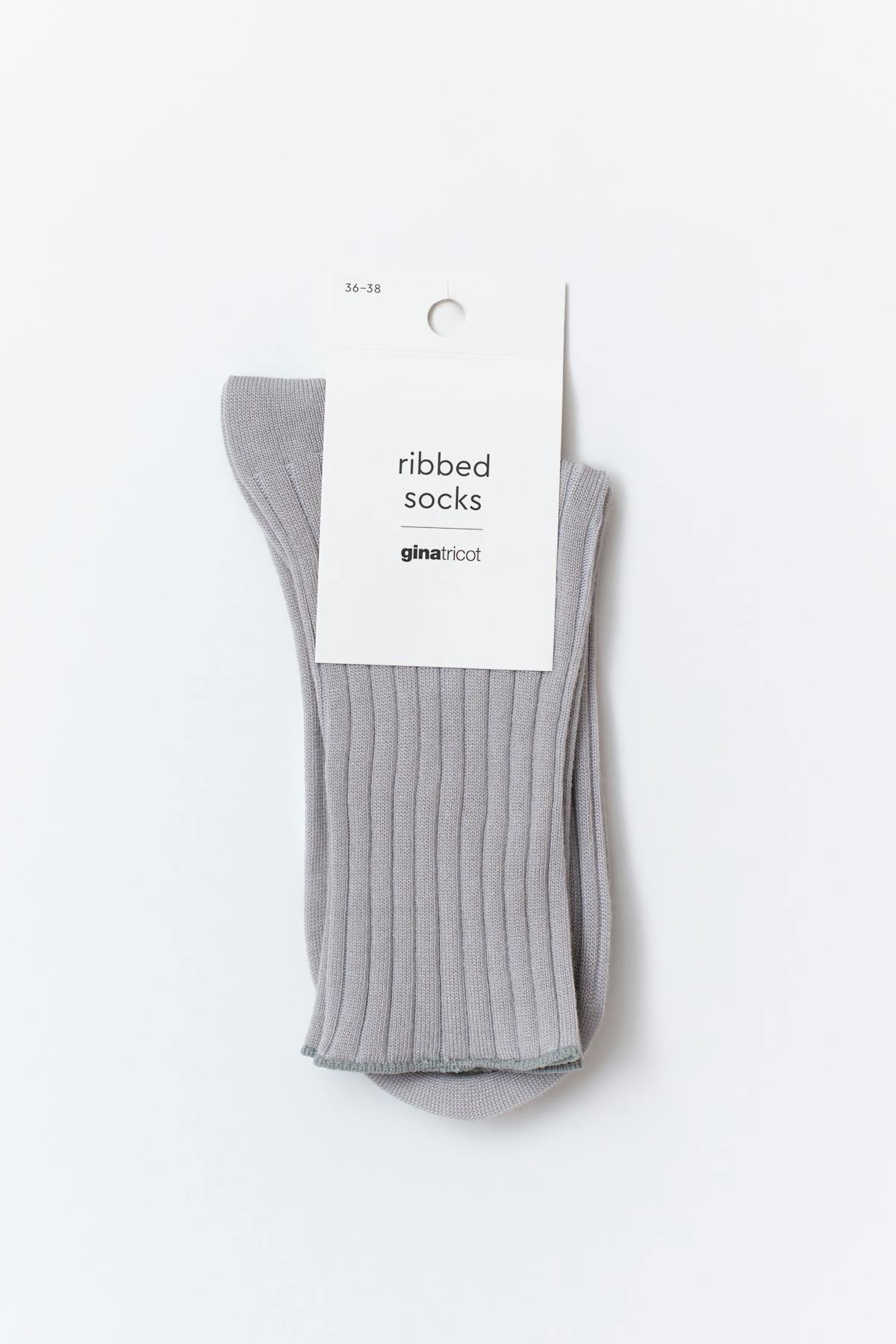 Ribbed socks - Noir