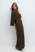 Cape dress - Mole