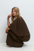 Cape dress - Mole