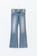 14+ dixie ultra low jeans - Mid blue