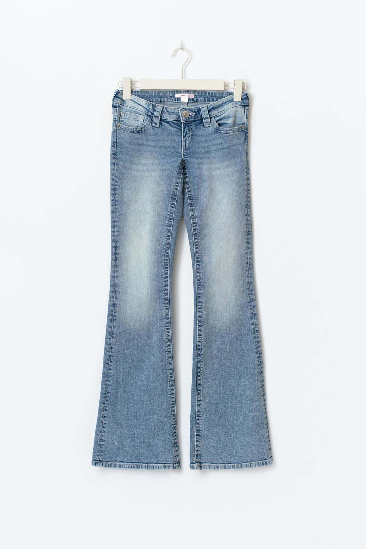 14+ dixie ultra low jeans - Mid blue