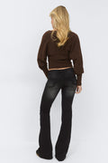 14+ dixie ultra low jeans - Noir