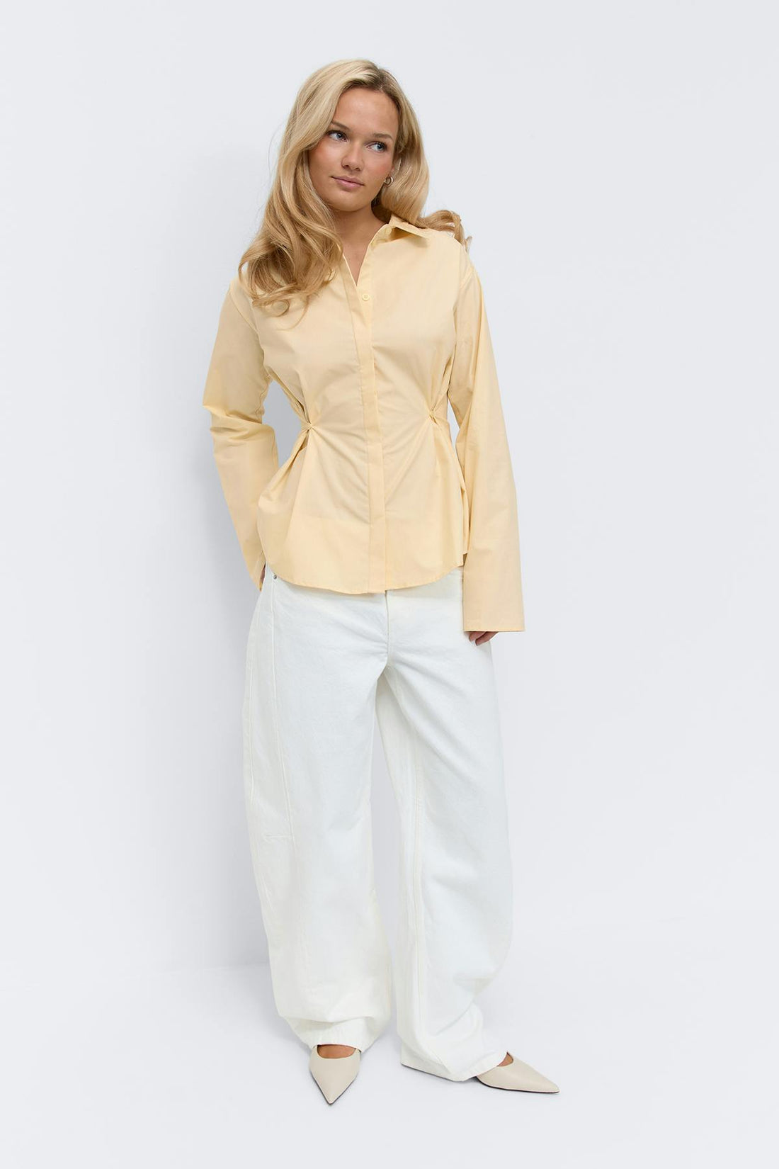 Shaped shirt - Jaune