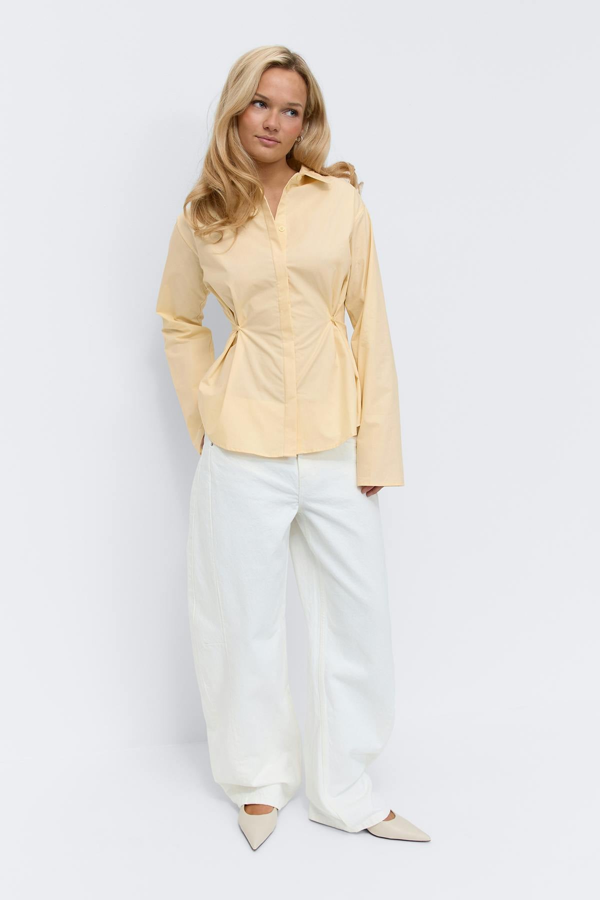 Shaped shirt - Jaune