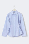 Shaped shirt - Blue/stripe