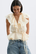 Frill top - Tofu