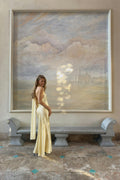Shawl maxi dress - Noir