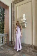 Shawl maxi dress - Bordeaux