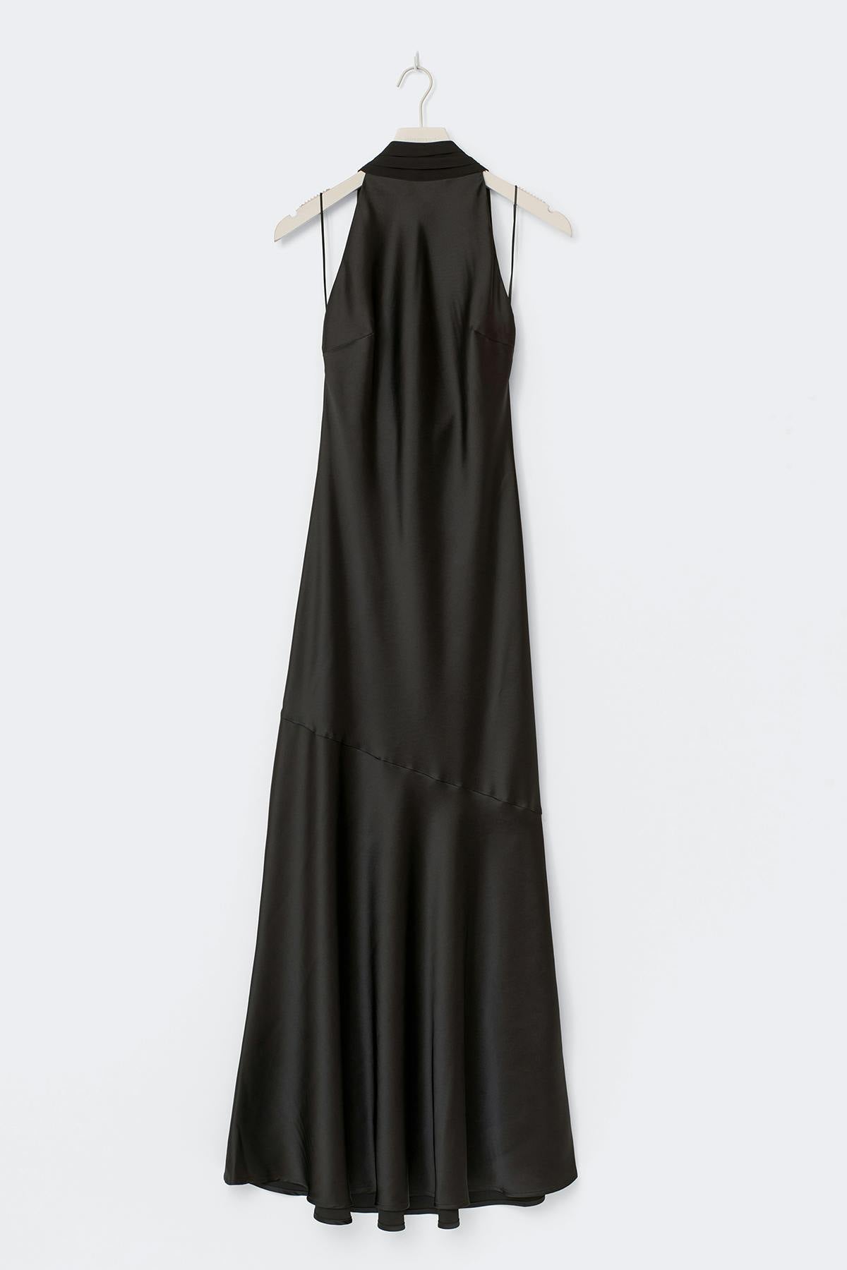 Shawl maxi dress - Violet clair