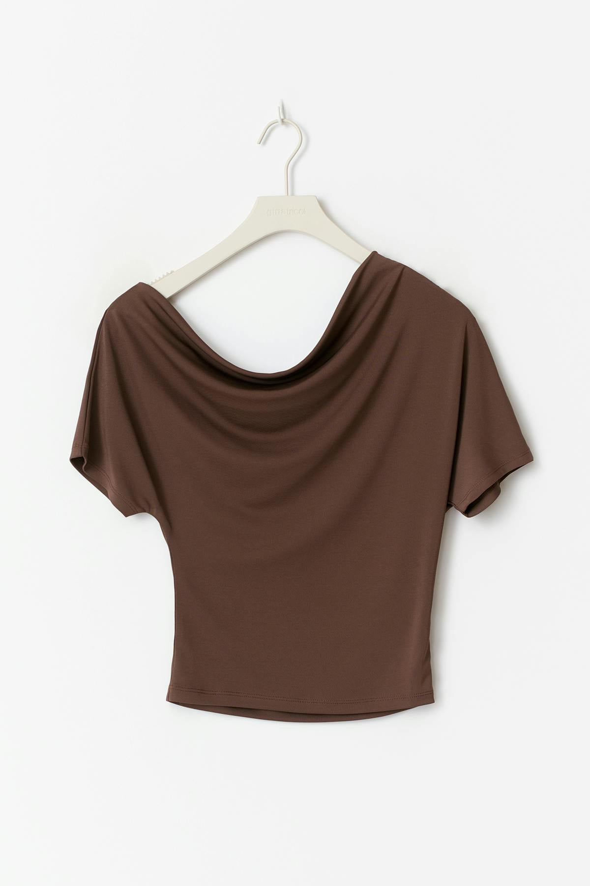 Slouchy top - Chestnut