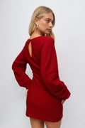 knitted dress - New camel