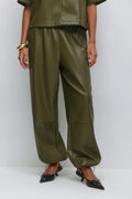 Pu balloon trousers - Sea turtle
