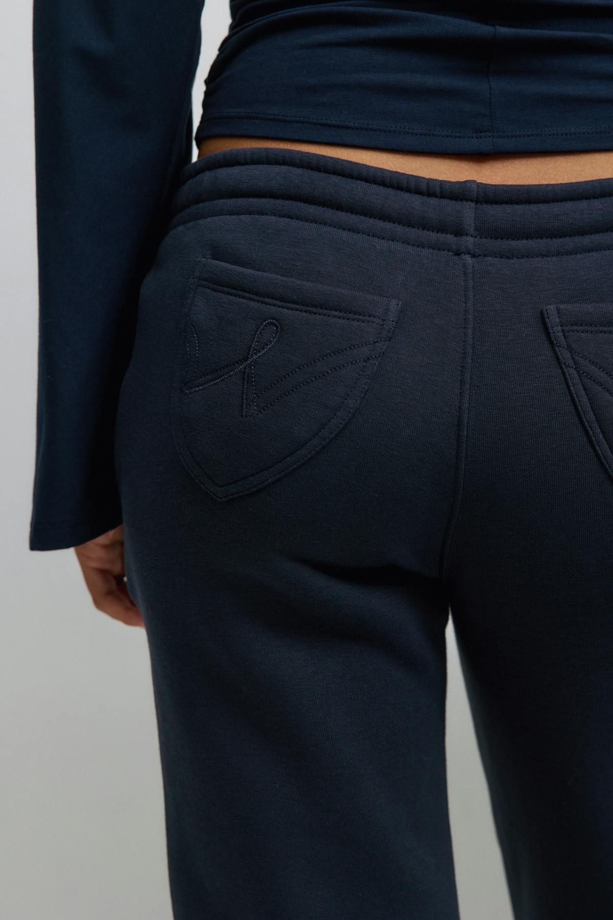 Y low waist sweatpants - Navy blazer