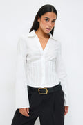 Shaped shirt - Blanc