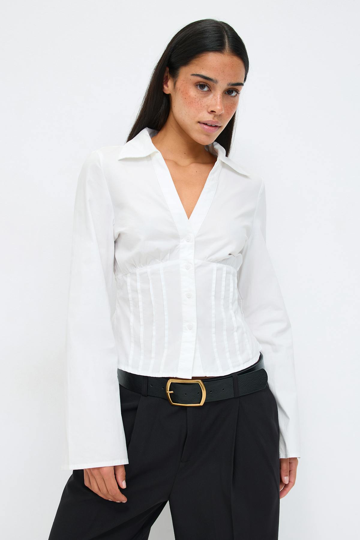 Shaped shirt - Blanc