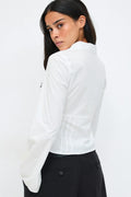 Shaped shirt - Blanc