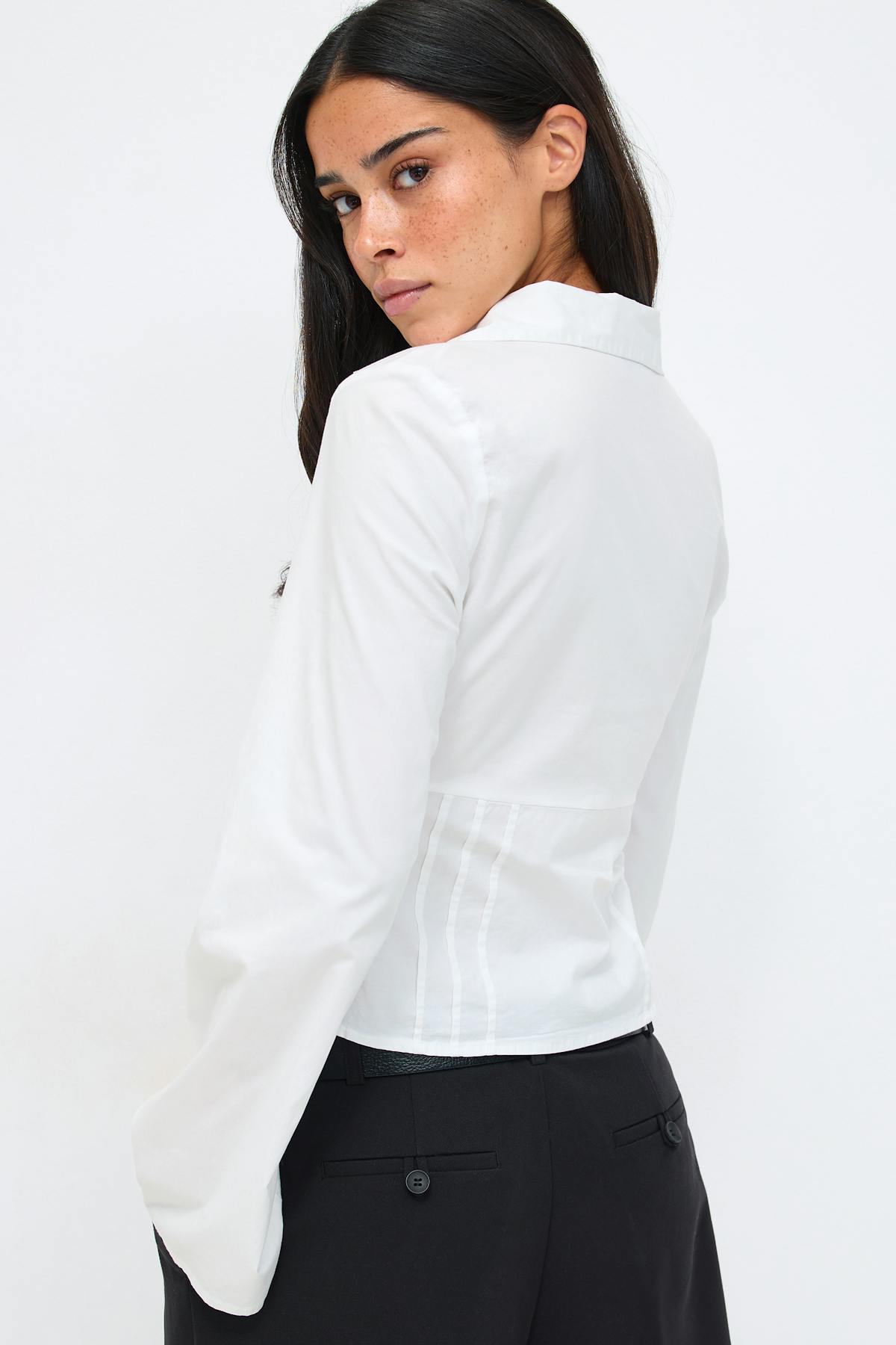 Shaped shirt - Blanc