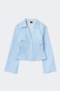 Shaped shirt - Pink stripe