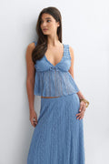 Lace singlet - Kaki