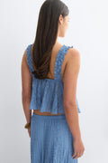 Lace singlet - Kaki