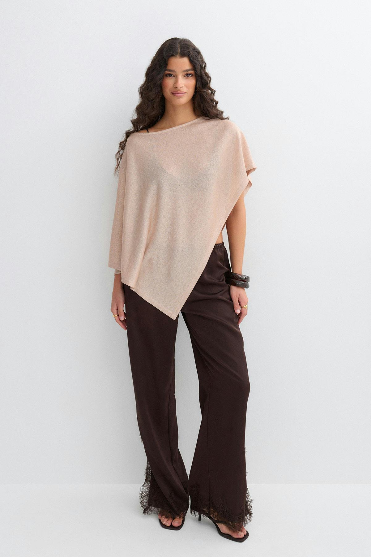 Poncho top - Noir