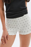 Smock shorts - Black dot