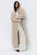 Pile coat - Beige clair