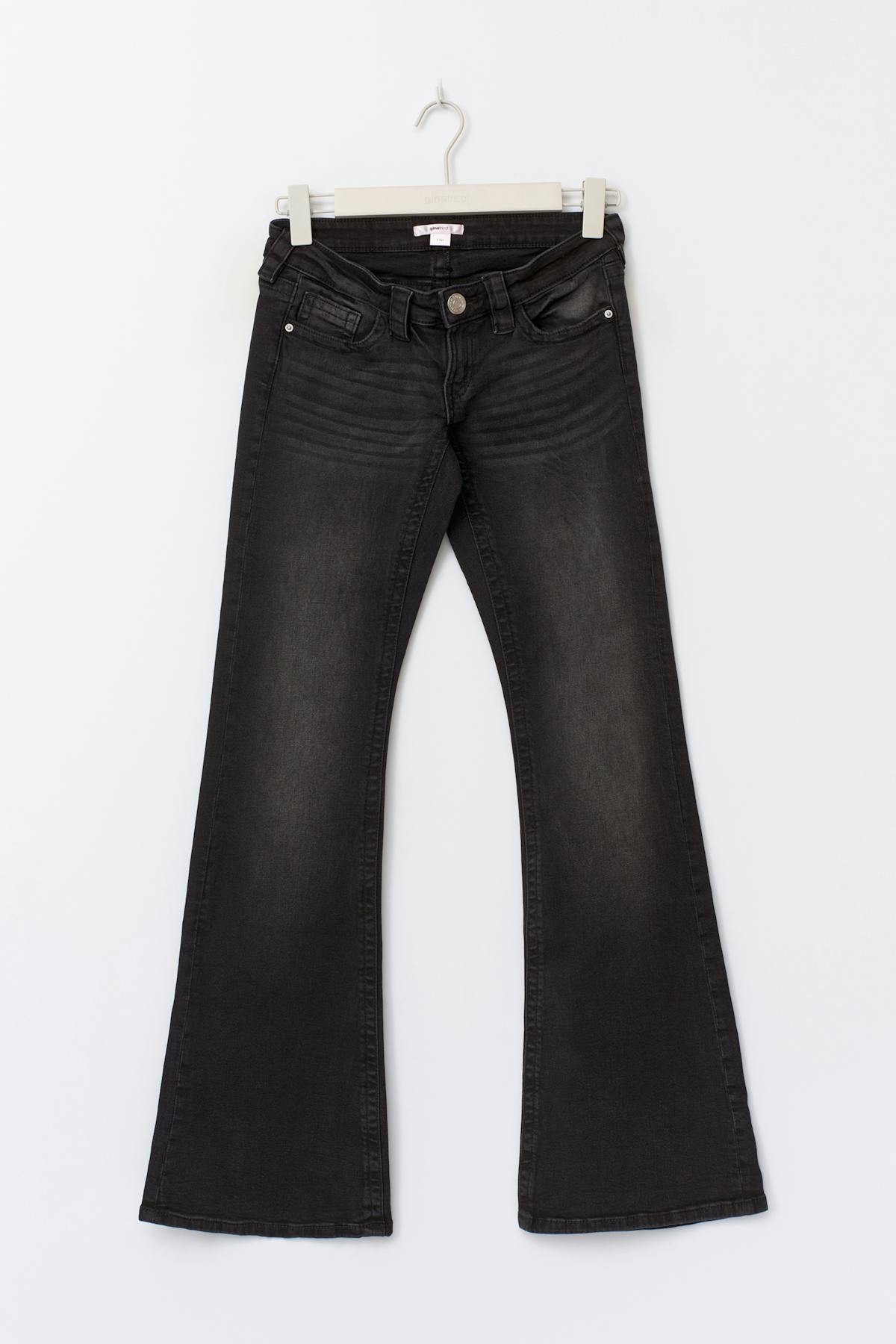 14+ dixie ultra low jeans tall - Noir