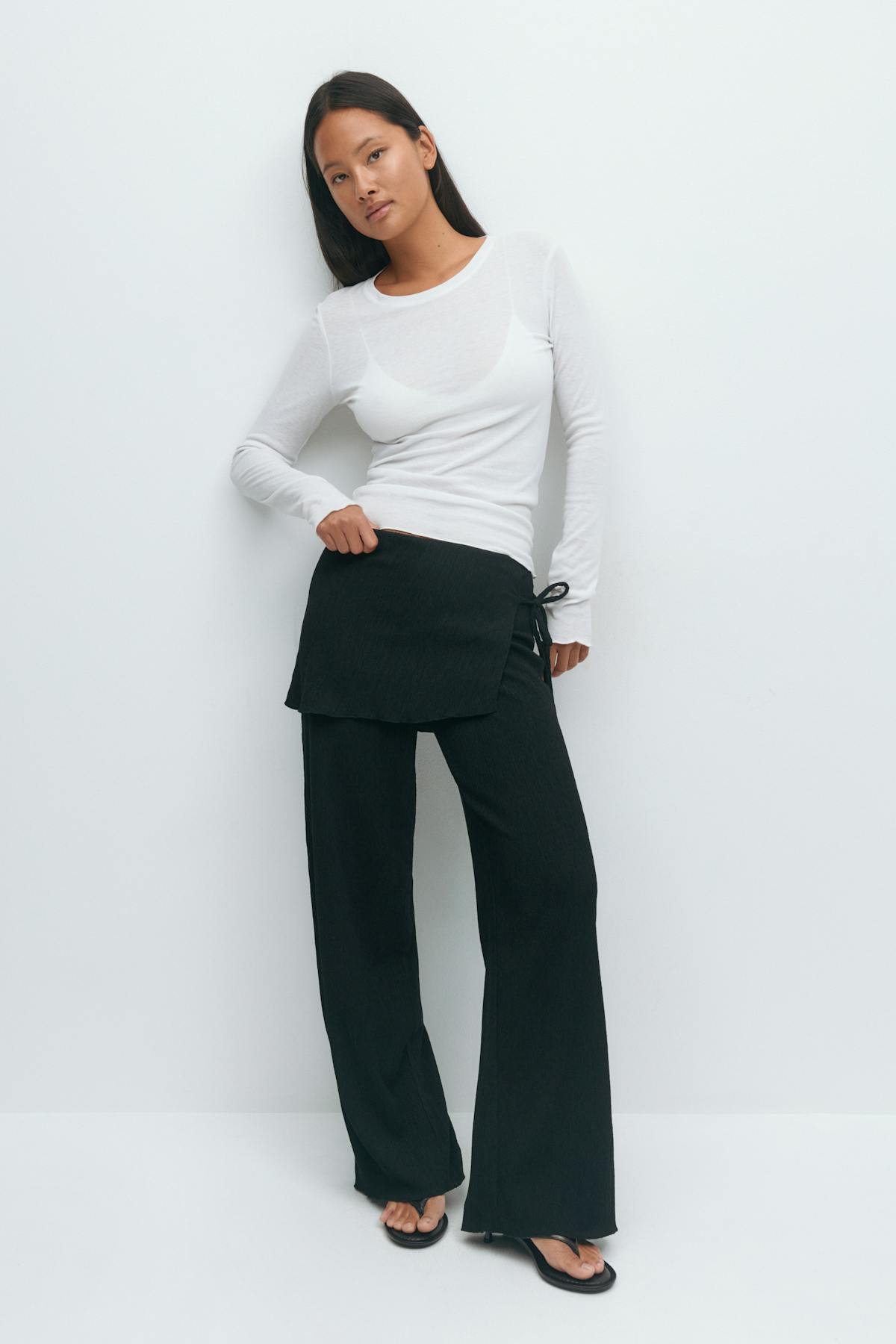 Apron trousers - Noir