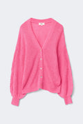Chunky knitted cardigan