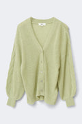 Chunky knitted cardigan