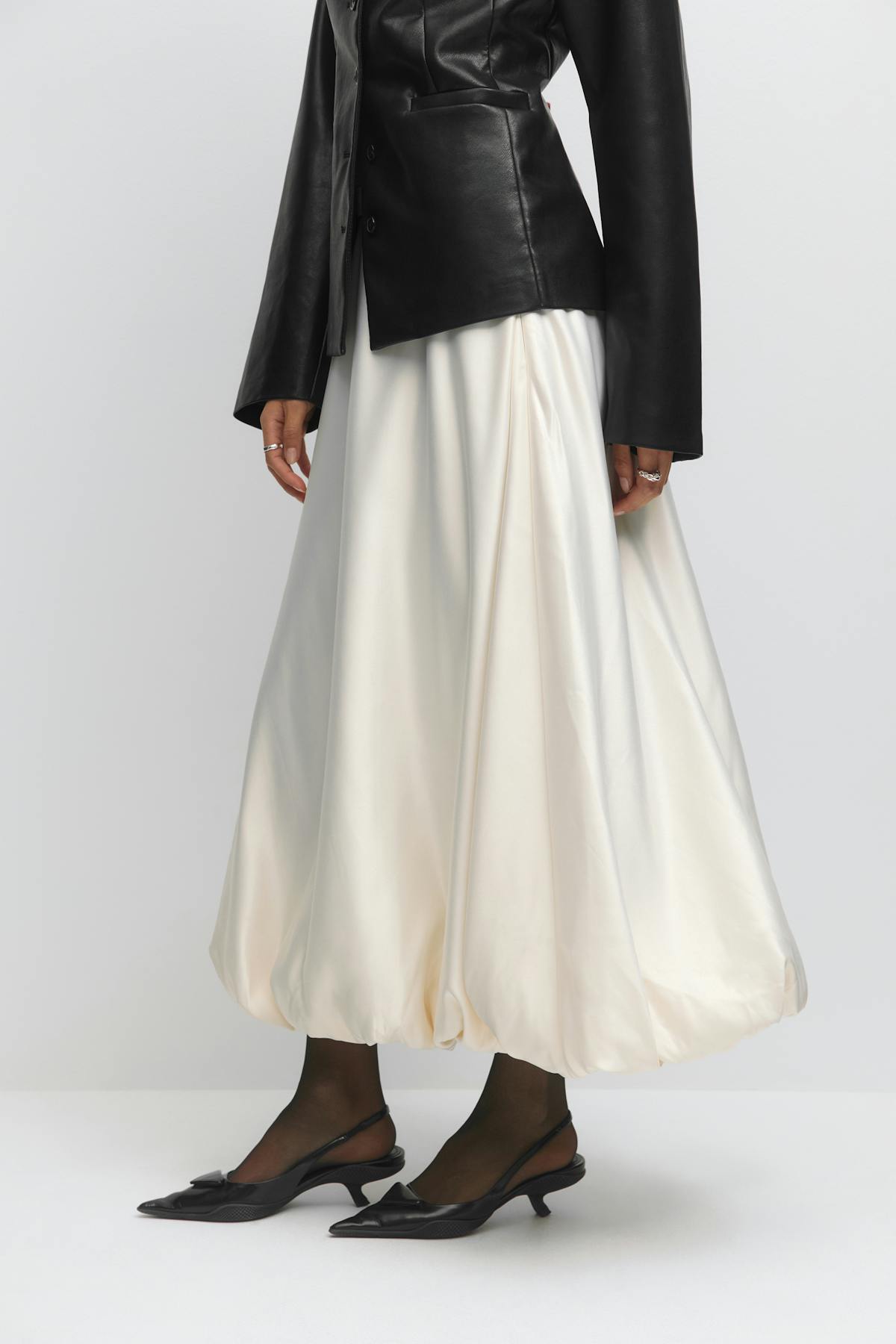 Balloon skirt - Noir