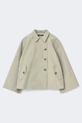 Oversized jacket - Khaki beige