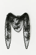 Embroidery lace scarf
