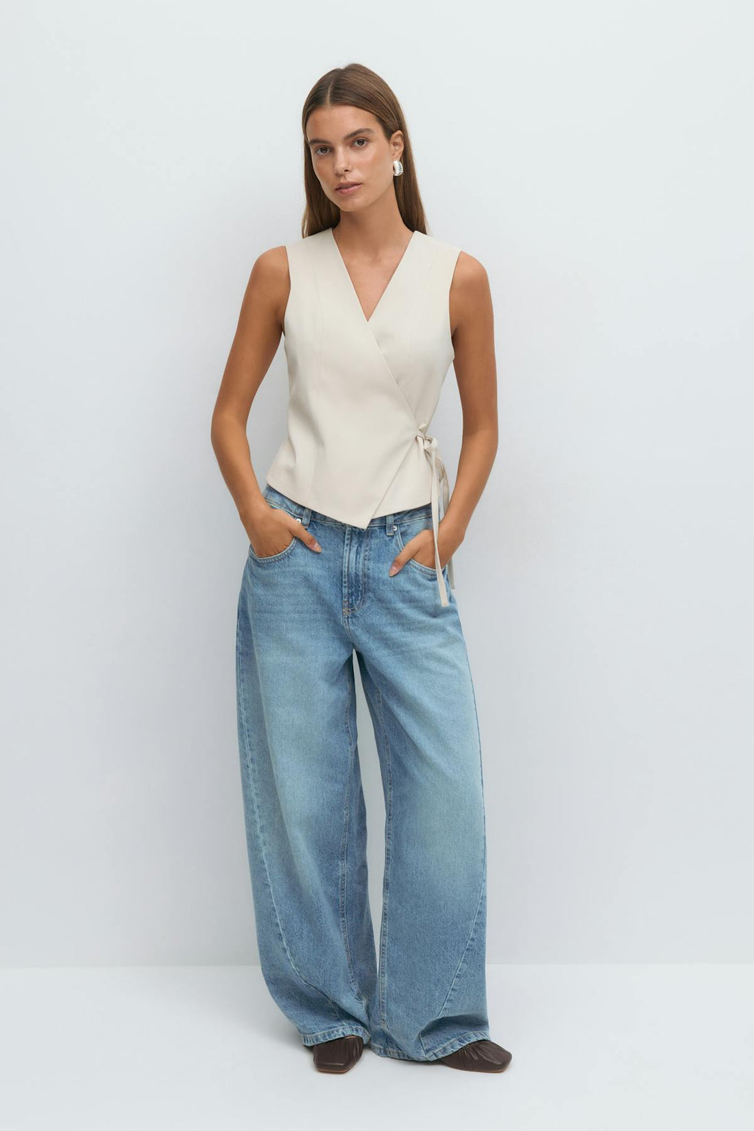 Barrel balloon jeans - Bleu