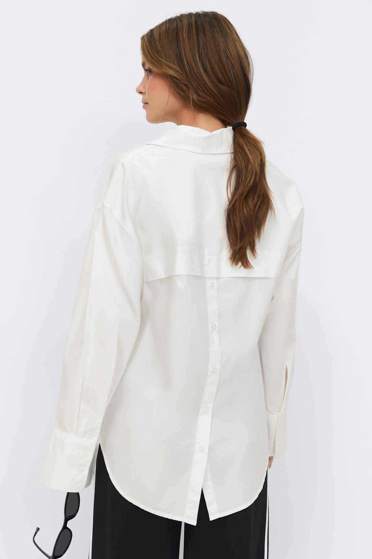 Oversized shirt - Blanc