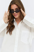 Oversized shirt - Blanc