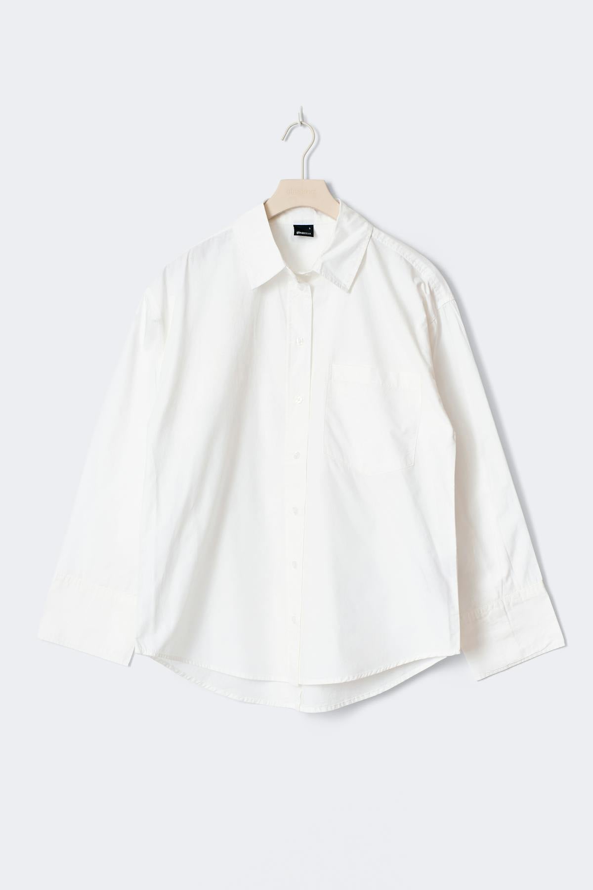 Oversized shirt - Blanc