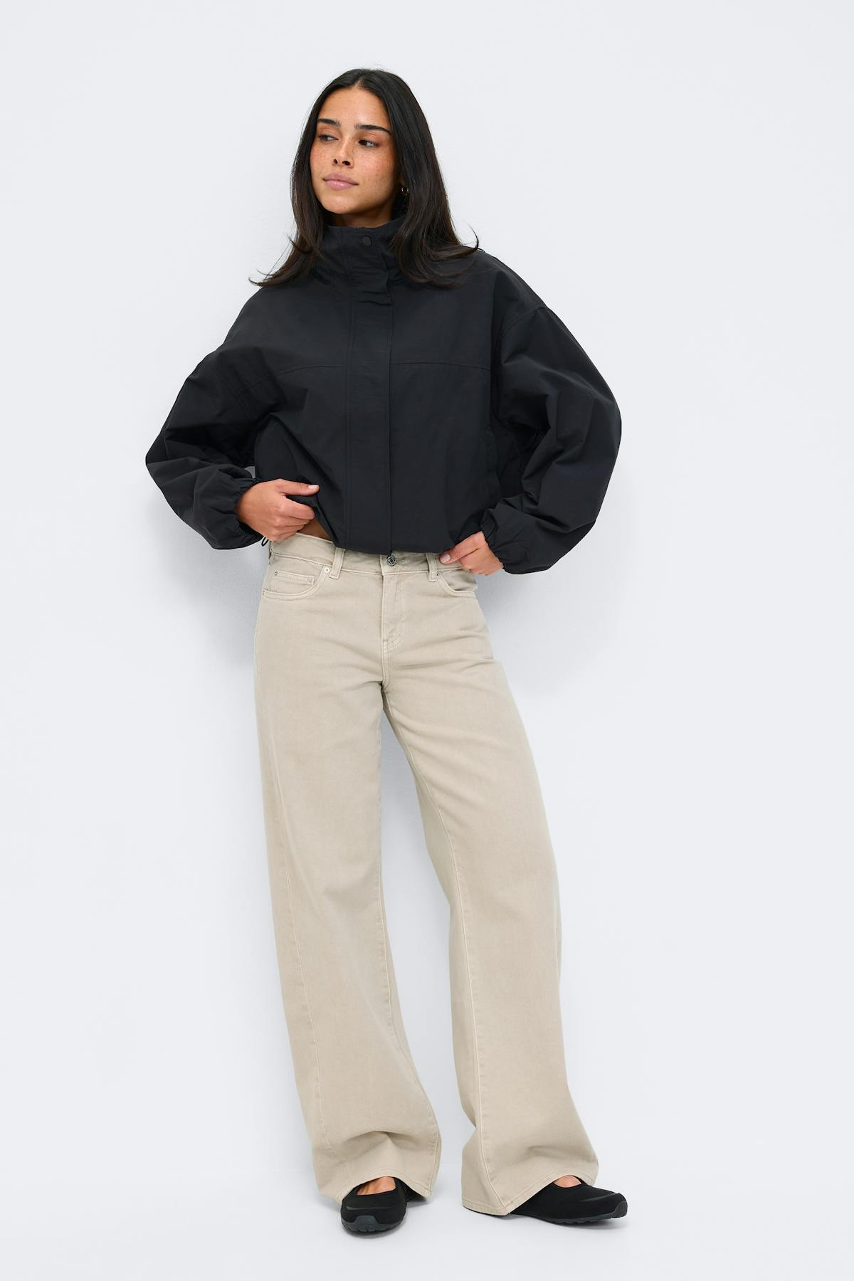 Low wide jeans - Rinse